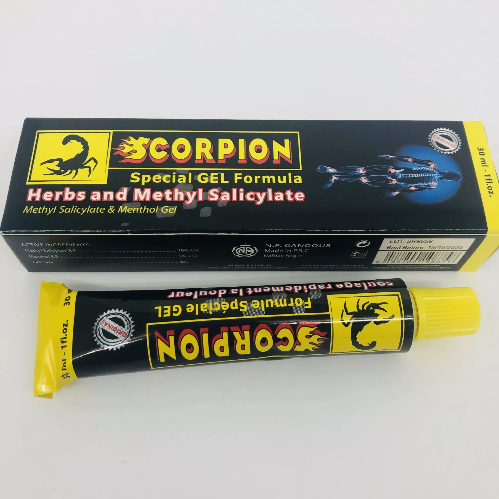 Трансграничный эксклюзив для экспорта внешней торговли Scorpion шланг массажный крем