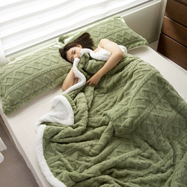 绒毯;其他枕芯;纤维被