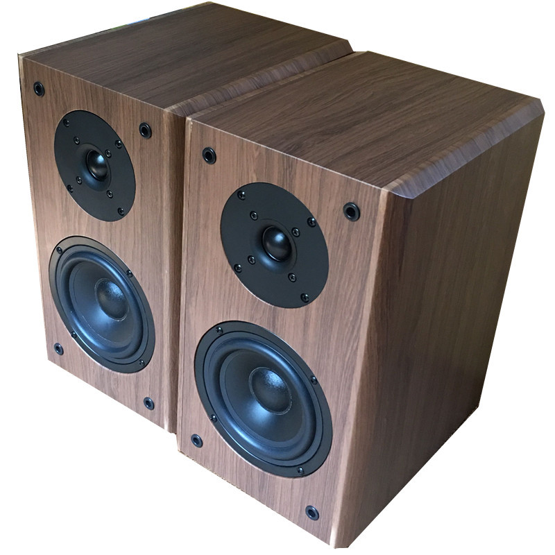 6.5inch High Passive Speaker Fever Tube Amplifier with Speaker 6.5inch Bookshelf Speakers Home Wooden Speakers