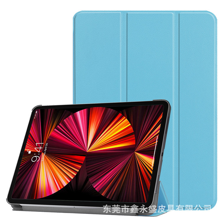 Adecuado para Lenovo Tab M10 plus X606F Funda de cuero plana M10 plus Custer Funda protectora triple