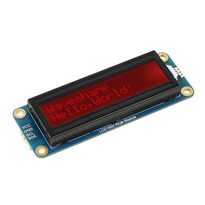 微雪 LCD1602 color backlight LCD screen 3.3V5V power supply 32 character LCD display
