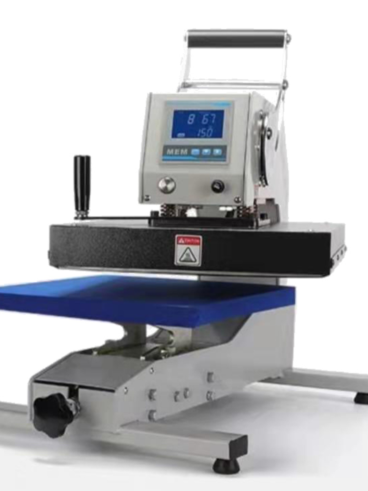 烫画机手动摇头高压热转印机压烫机T恤衣服卫衣服烫钻印花印标机