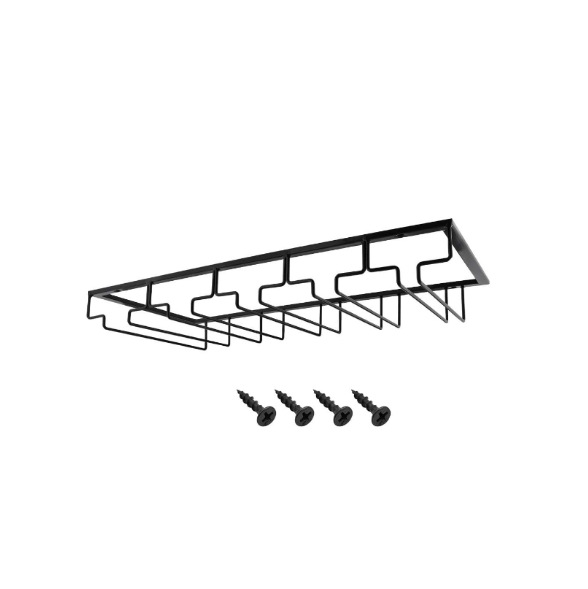 TSH 컵 홀더 캐비닛용 고급 와인잔 홀더, 주방, 바, 블랙 글라스컵, 레드 와인잔에 적합