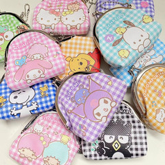 Melody Culomi Pacha Dog Coin Purse Cartoon Cute Semi-circle Iron Buckle Loose Wallet Key Bag Headphone Bag New