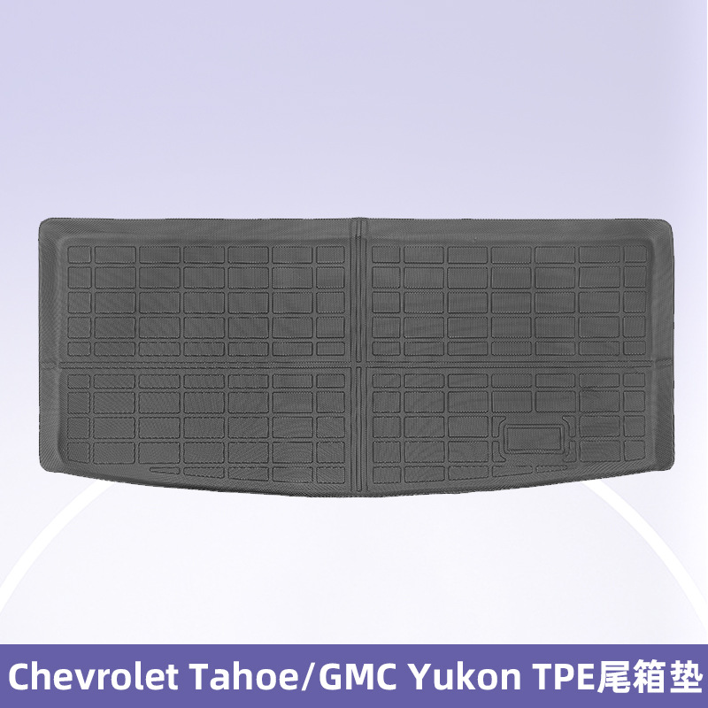 Para Chevrolet Tahoe / GMC Yukon 2021 - 2024 TPE Foot Pad 3D All Weather Foot Pad