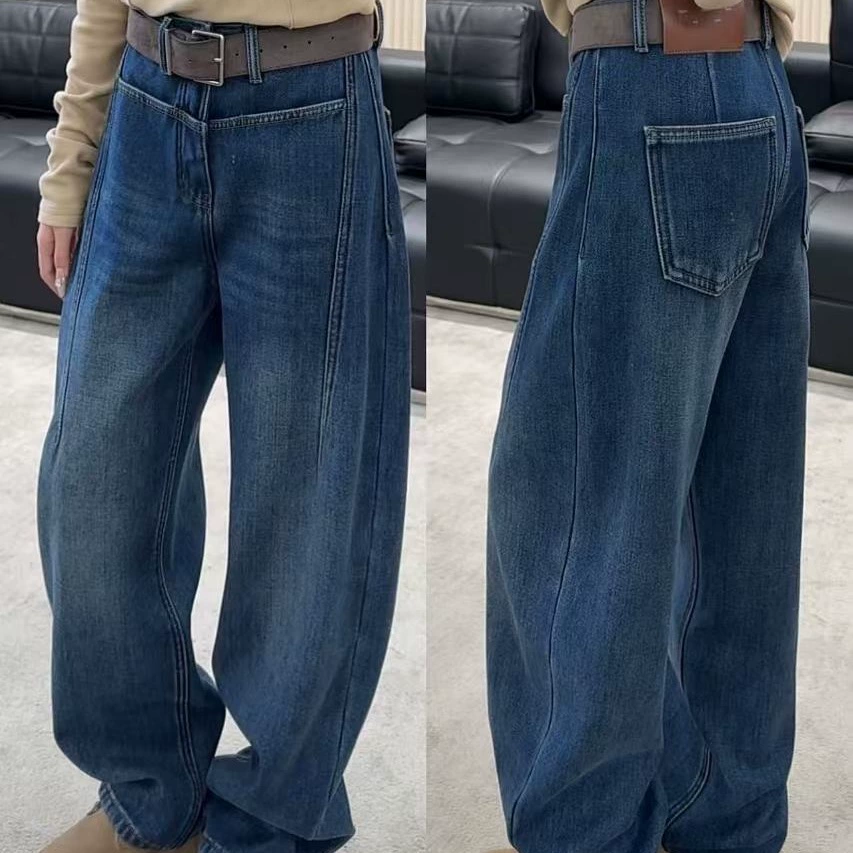 Плюшевые толстые джинсы-ятаган Другие