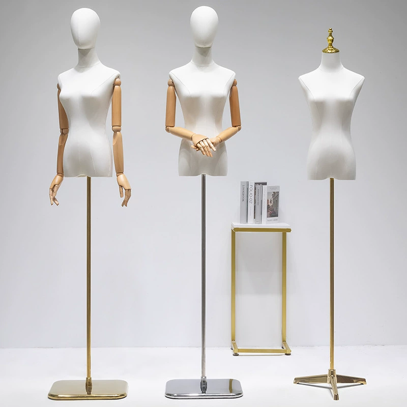 Модельная подставка для женской одежды, одежда в корейском стиле в половину длины, свадебные платья, реквизит для витрин магазина одежды Cheongsam, человеческое тело в полный рост