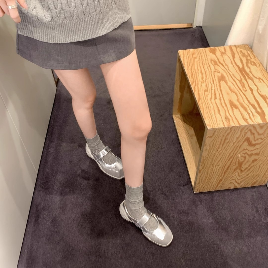 Sheii Su Yinyin se centra en la comodidad ~ Versión aumentada interior Velcro función aumentada Mary Jane zapatos casuales zapatos individuales de mujer