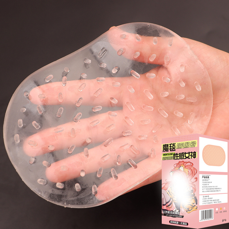 Magic Carpet Manual Masturbator Cup for Men, TPE Sleeve, Flesh Tone — detail image 3
