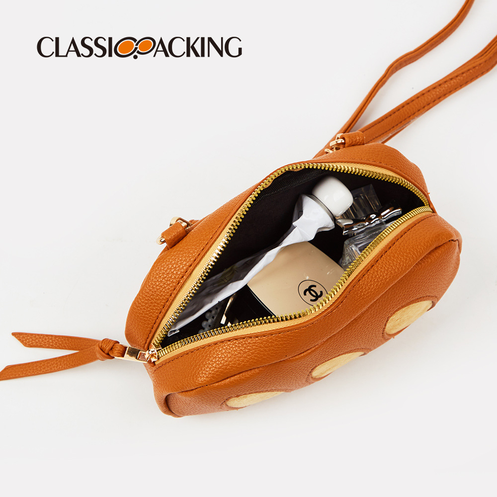 Lindo bolso de baguette de pan creativo de personalidad 2025 bolso de cosméticos de almacenamiento de diseño de nicho bolso de mensajero de moda de un solo hombro