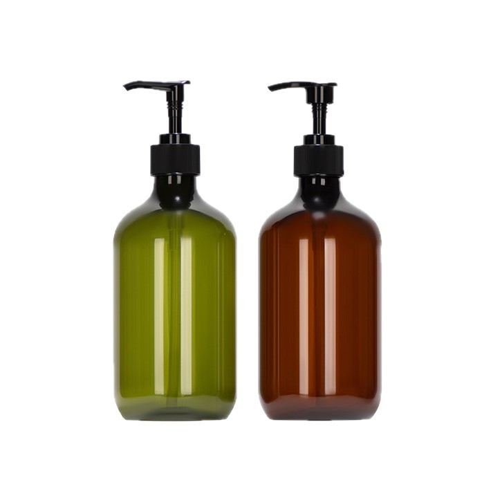 Botellas vacías para champú, botellas recargables de alta gama, gel de ducha, loción corporal estéticamente agradable, acondicionador para el cabello, botellas con bomba para desinfectante de manos