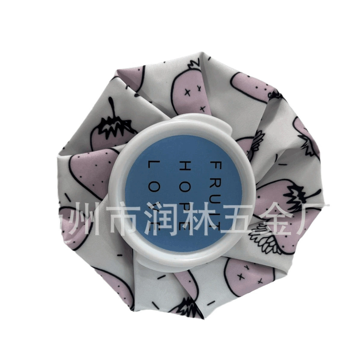 Cartoon cute ice bag, cooling sports compress with animals, physical protection