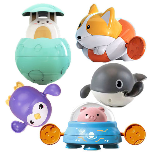 Cross-border water play turtle baby bathroom toy water play yellow duck pig summer bath toys for children