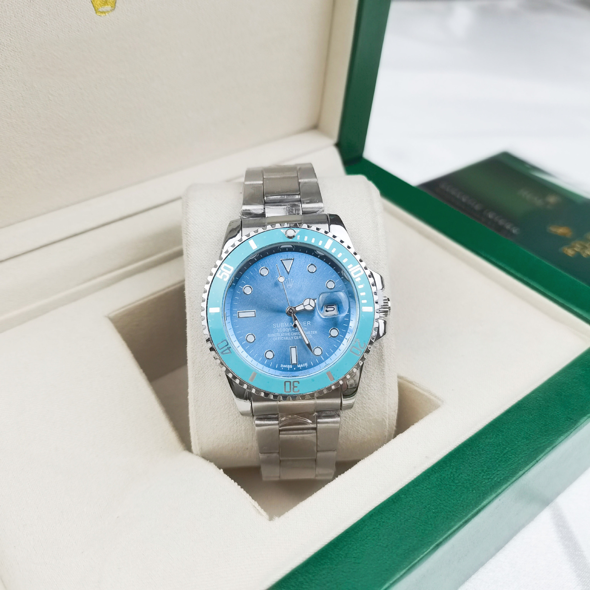 Sky blue water ghost