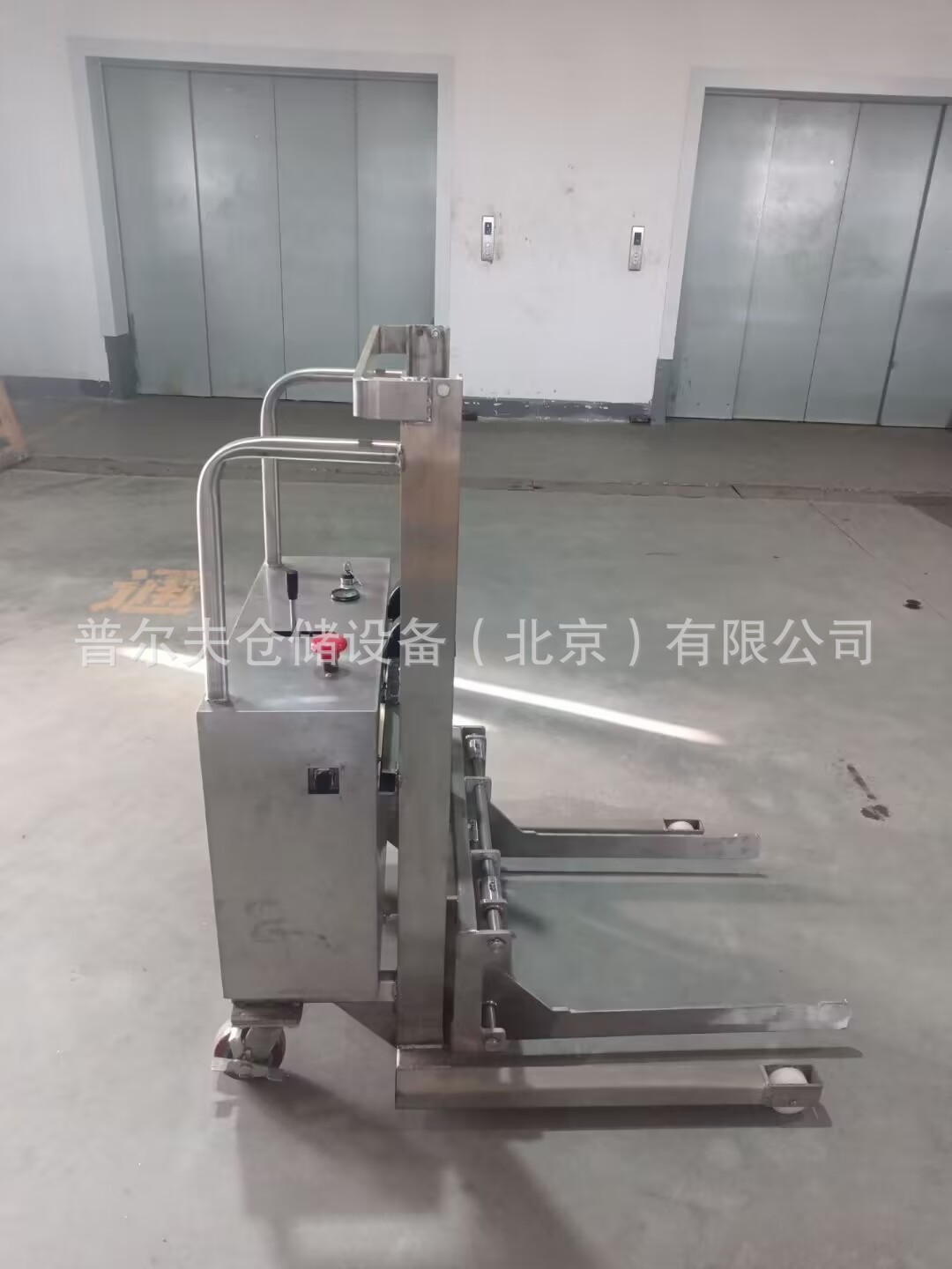 非标304不锈钢堆高车电动堆垛车油桶翻转搬运车厂家叉车维修北京