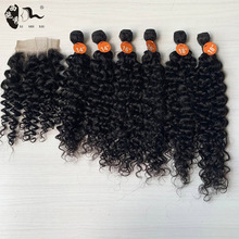 80% blend human hair straight curly�����˷���Ϸ�������7����