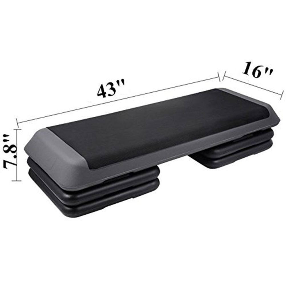 2024 Aerobic Exercise Adjustable Pedal Yoga Gym Home Fitness Training Aerobics Weight Loss Rhythm Tread