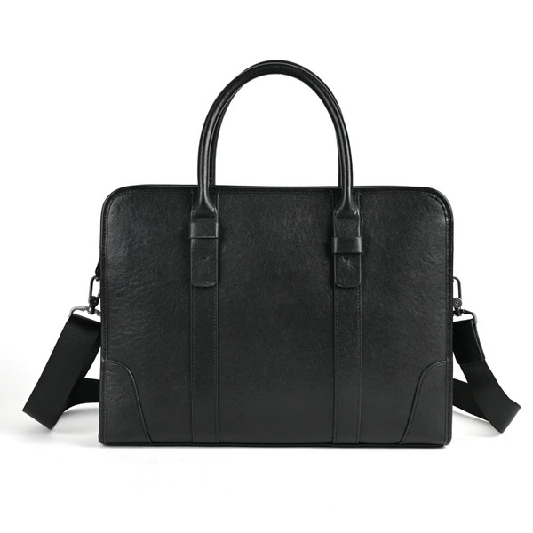 Black-vegetable tanned