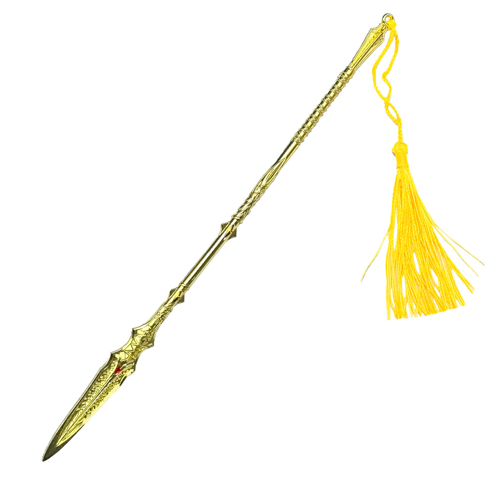 GOD OF WAR PS5 게임 주변기기 크라토스 드랍니르 창 22CM 풀 메탈 크래프트 장식품