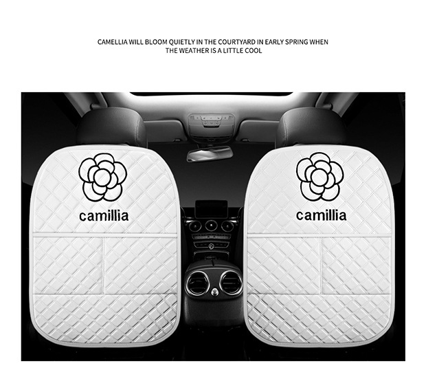 Car Seat Back Anti-Kick Pad Anti-Fouling Anti-Dirty Pad Cartoon New Cute Ladies and Kidsren Rear Seat Protective Pad