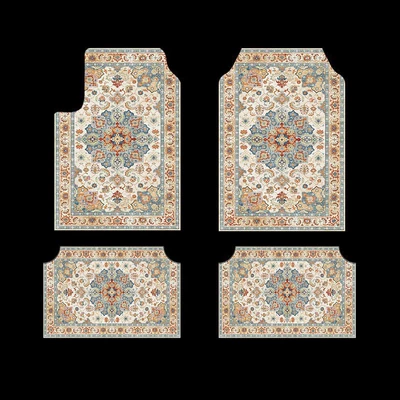 Avtomobil döşəmə paspasları — Amazon Temu Dropshipping Floor Mats - jxqcd-7-3344cm4468cm-two-pieces-each