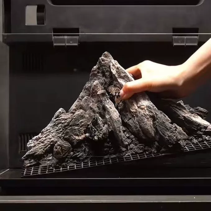 Ландшафтный дизайн резервуара для воды, полный набор ландшафтных камней, небольшой каменный ландшафтный камень, горный солнечный снежный горный пейзаж