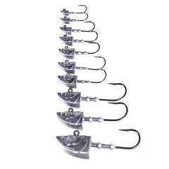 Wholesale Lead Sinkers Root Fishing 5-150g Enhanced Version Lure Fishing Hooks Compound Pointed Hooks Soft Bait Fishing Hooks Complete Set
