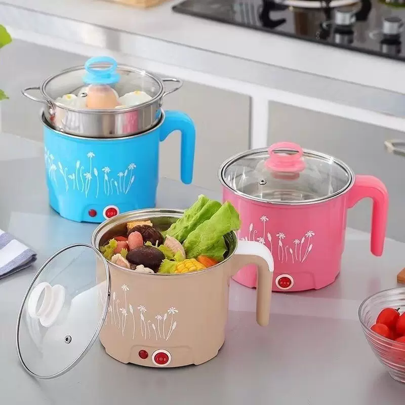 多功能迷你电煮锅电热火锅电锅子煲1.8升电热锅学生宿舍小锅