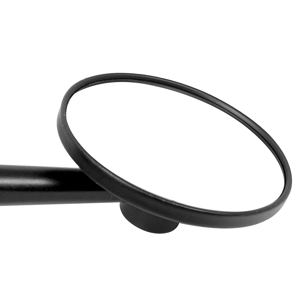 Motorcycle Retro Modified Round Aluminum Alloy Handlebar Mirror Rearview Mirror Handlebar Modified Reflective Folding Mirror
