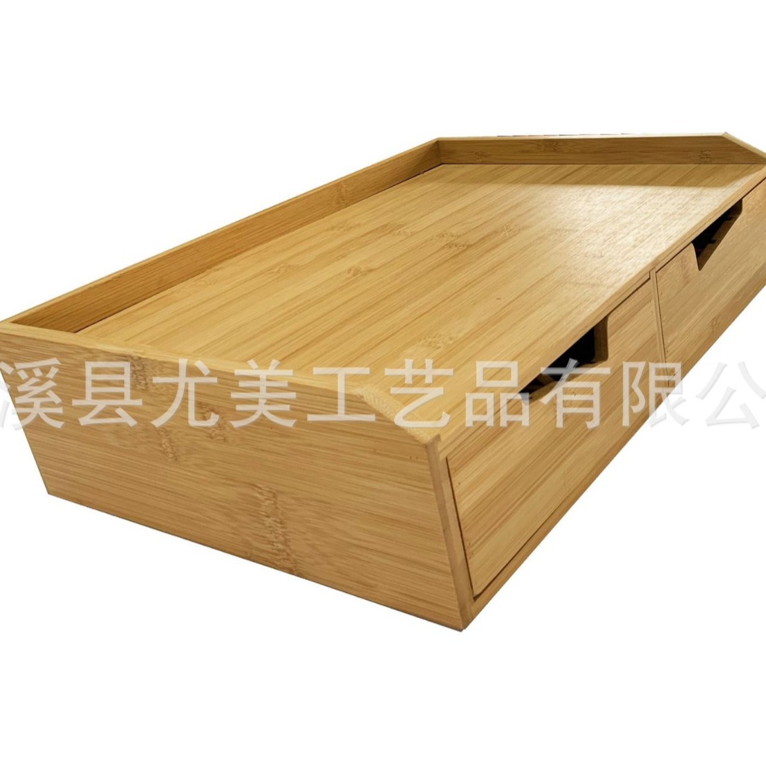 Bolsa de café de bambú estante de almacenamiento bolsa de té soporte compartimento de escritorio apilable bolsa de té caja de almacenamiento de madera bolsa de té estante