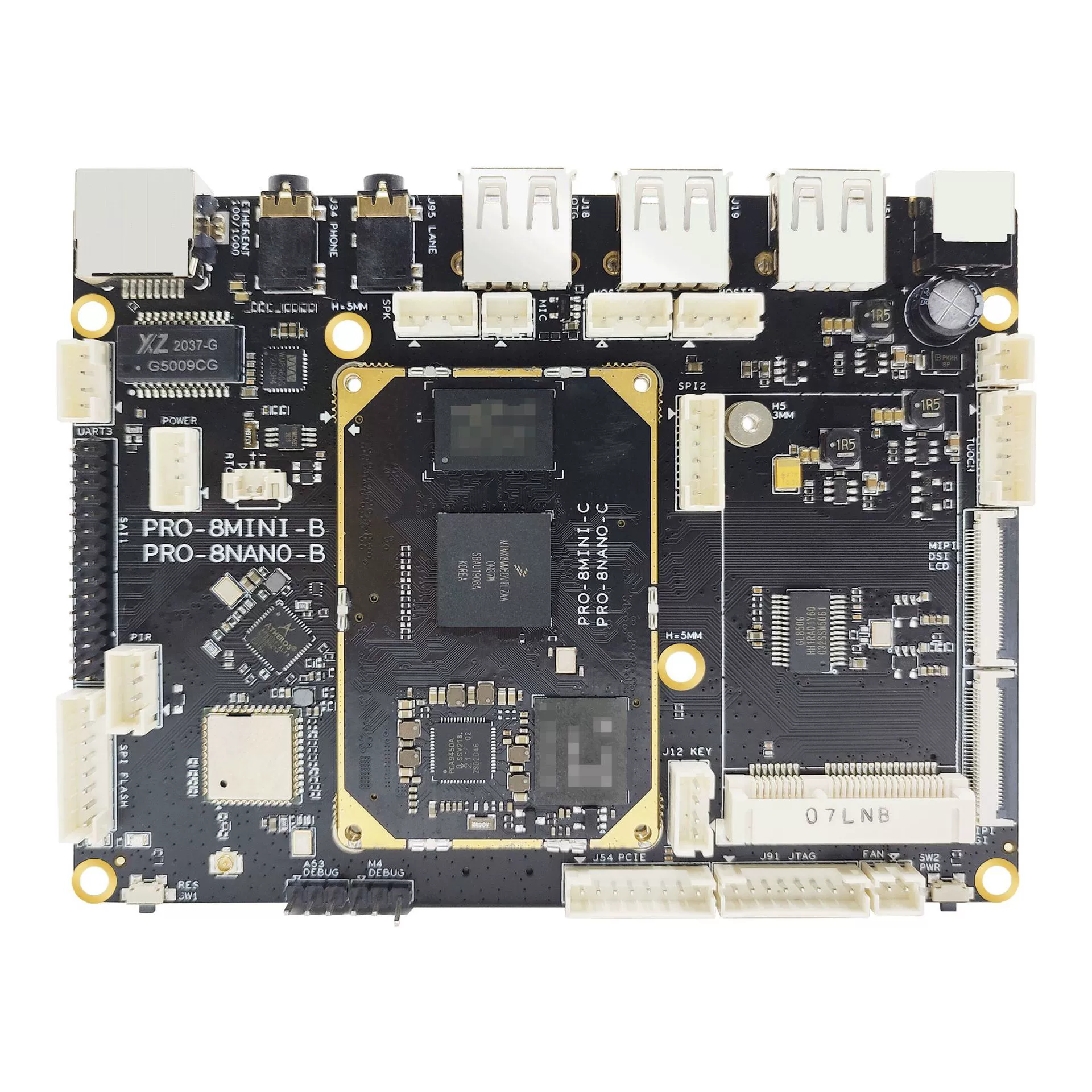 Платформа разработки Freescale i.mx8m, плата core i.mx8m, i.mx8mmini Rongpin PRO-8MINI встроенная