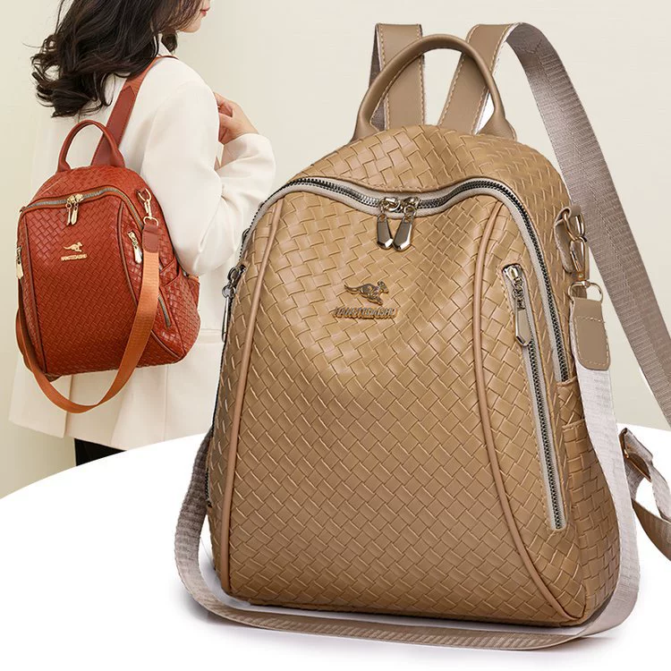Backpack, universal fashionable capacious shoulder bag for traveling