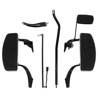Suitable for Harley Dina Foot Pedals, Driver Pedals, Large Foot Pedals, Front Pedals 06-17 Years (Motorcycle pedals) - harley-dana-front-pedal-assembly