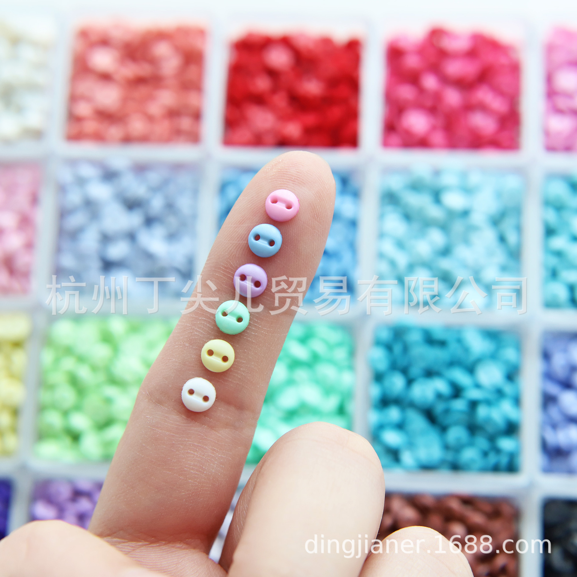 5mm毫米树脂两眼面包扣BJD棉花娃娃迷你纽扣娃衣辅料小布娃衣扣子