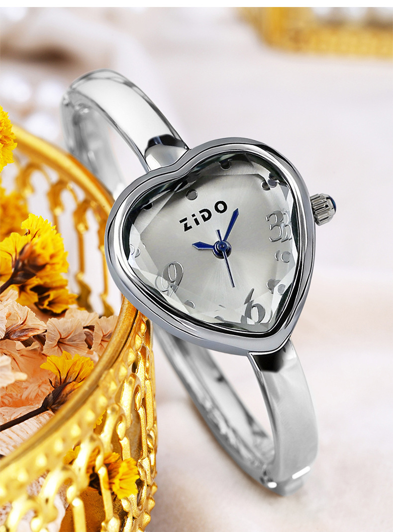 Reloj de pulsera para mujer corazón personalizado lujo cuarzo_voghion.com