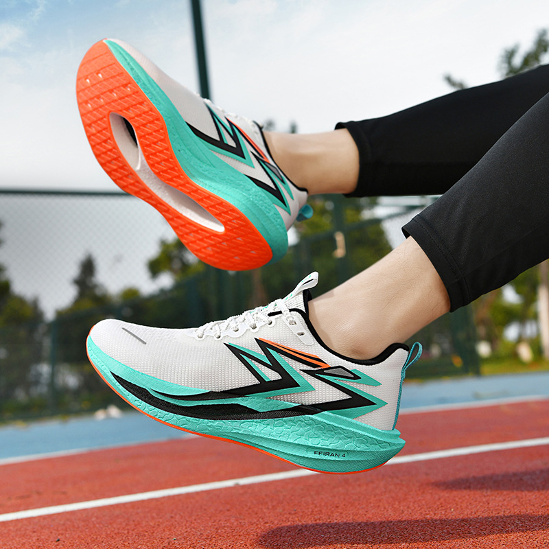 Suela realmente explosiva, zapatos para correr con tabla de carbono, niños, estudiantes, carreras, amortiguación, deportes, transpirables, zapatos deportivos para el examen de ingreso a la escuela secundaria