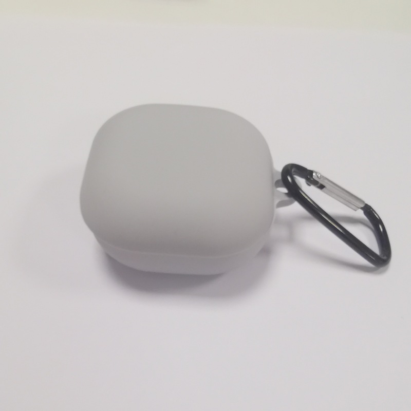 新しいサムスンgalaxy buds fe bluetoothイヤホン保護ケースシリコンカバー保護カバーを適用します。|undefined