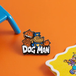 Dog Man Pete Cat Detective Enamel Brooch Fantasy Cartoon Animation Inspired Lapel Pin Badge Accessories