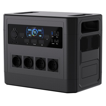 Lanzamiento de nuevo producto de fuente de alimentación para exteriores de 2000W de inversor bidireccional, suministro especial B-end