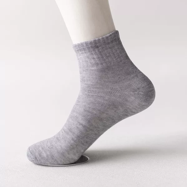 Middle Stockings [Gray] Men's model