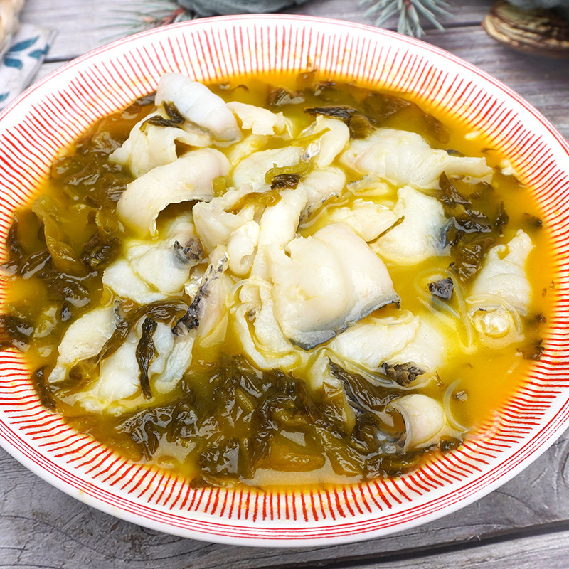 Baixiangshun Pulp-Free Black Fish Fillet, Boneless, Few Thorns, Crispy Fish Semi-Finished Hot Pot, Boiled Fish, Pickled Cabbage, Tilapia Fillet