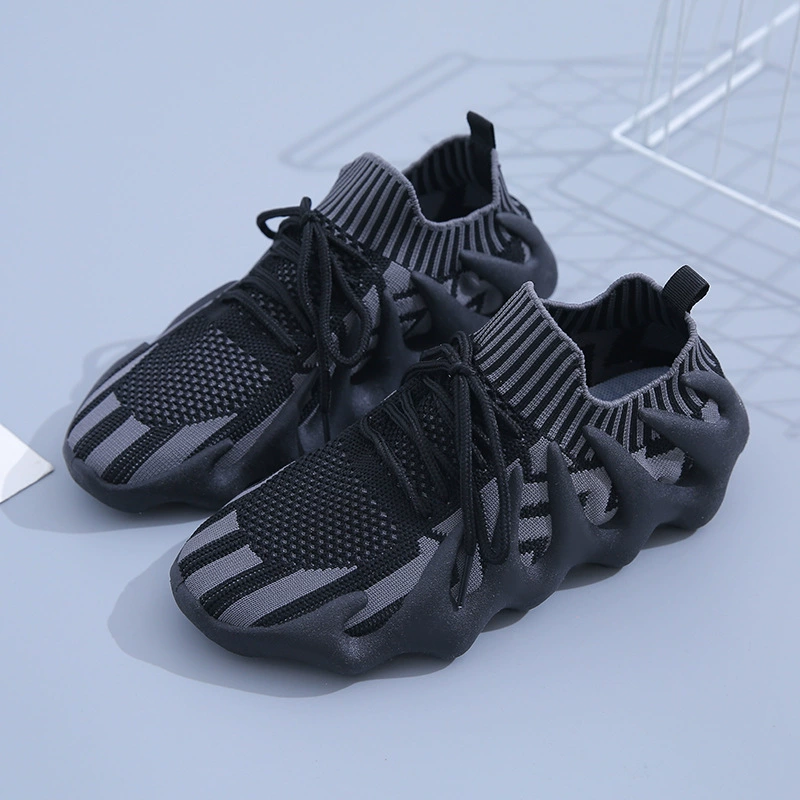 Женские кроссовки Coconut 2024: Новинка, универсальные, легкие, нескользящие, тонкие, повседневные, дышащие, с восьмикратным захватом, для бега, из ткани Fly-knit