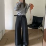 广州四季抗皱百搭休闲裤