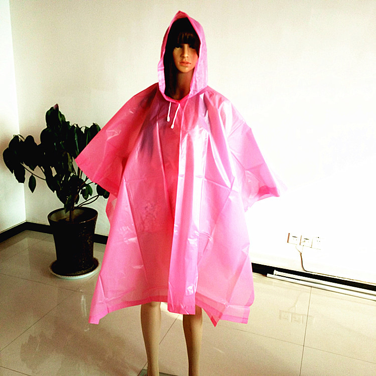 斗篷雨披 厂家直销PE.一次性成人雨衣雨披遮防雨时尚