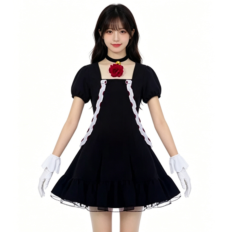 铃屋什造cos服女装大佬日常萝莉cosplay连衣裙二次元漫展穿搭全套