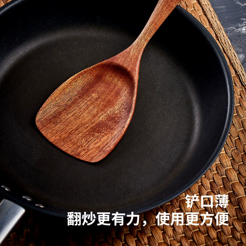 Can be customized in Jinmuyuan Wu Tan Wood Pot shovel spoonless paint, non -sticky pot wooden spatula, not hurting the pot and stir -fried shovel