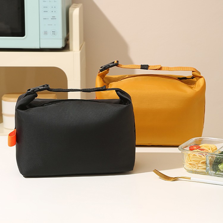 Insulated Dumpling Lunch Bag for Office Workers, Large Capacity Picnic Bag, Lunch Box Bag for Office Workers, Thickened Aluminum Foil Bento Bag