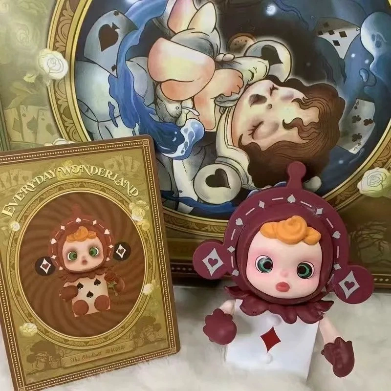 Блайнд-бокс (POPMART) SKULLPANDA Weekday Wonderland — коллекционные фигурки, украшение для авто, серия 13 моделей