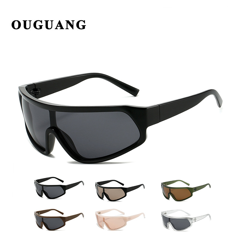 Nuevas gafas de ciclismo de una pieza, gafas de sol para deportes al aire libre en bicicleta, gafas para correr, gafas de sol a prueba de viento al por mayor