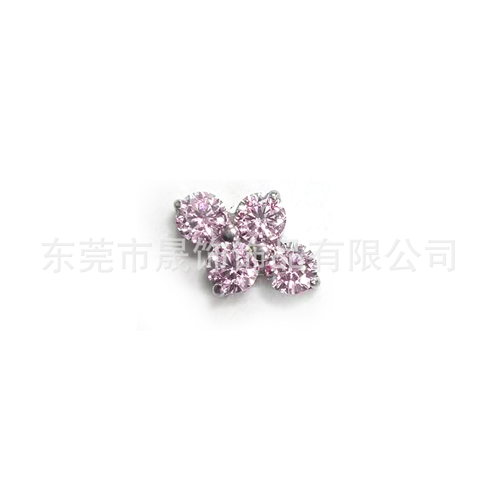 F136 Titanium Alloy 圆 Zirconia 四叶草 Ear Stud Studded 5A Cubic Zirconia Helix Cartilage Stud G23 Titanium Labret Stud Piercing Jewelry Accessories